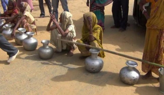  Residents of Gournagar stage road blockade demanding supply of drinking water